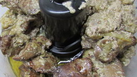 Рецепт паштета из куриной печени с коньяком и гранатовым желе