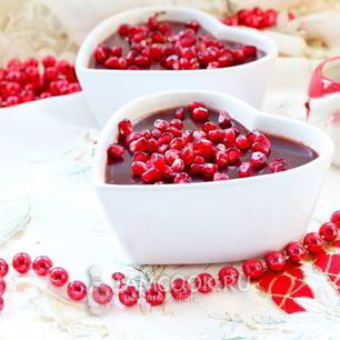 Рецепт Паштета из куриной печени в гранатовом желе