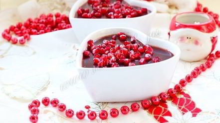 Рецепт паштета из куриной печени в гранатовом желе