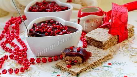 Рецепт паштета из куриной печени в гранатовом желе