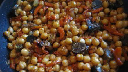 Рецепт паштета из нута и овощей