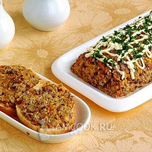 Рецепт Паштета из опят с овощами