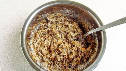 Рецепт паштета из опят с овощами