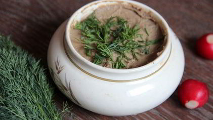 Рецепт Паштета из печени кролика