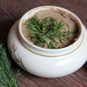 Рецепт Паштета из печени кролика