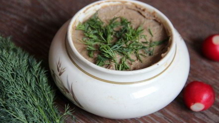 Рецепт паштета из печени кролика