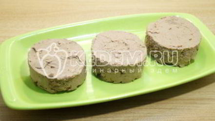 Рецепт паштета из печени новогодний