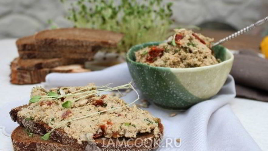 Рецепт паштета из семян подсолнуха