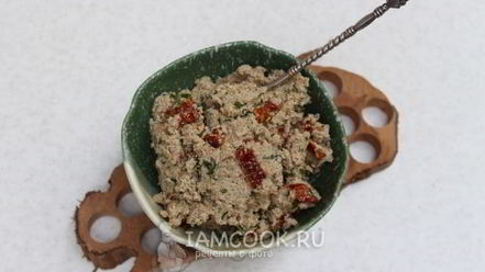 Рецепт паштета из семян подсолнуха