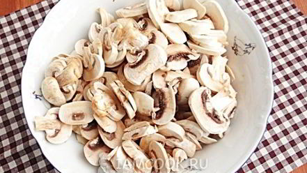 Рецепт паштета из шампиньонов с грецкими орехами