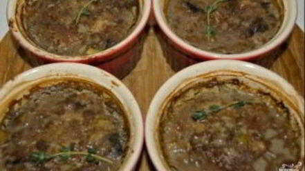 Рецепт паштета из утки с черносливом