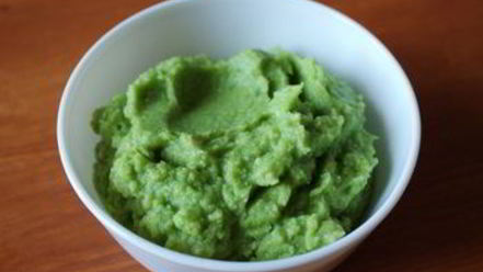 Рецепт паштета из зеленого горошка и авокадо с мятой