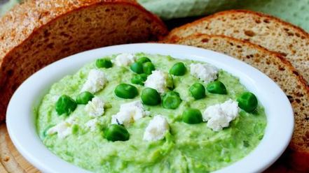 Рецепт паштета из зеленого горошка