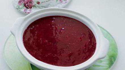 Рецепт паштета куриного со сливово-клюквенным желе