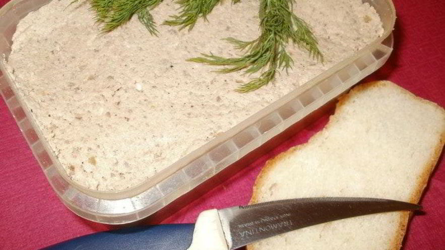 Рецепт паштета печеночно-мясной