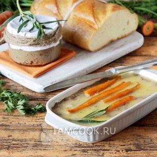 Рецепт Паштета с карамелизированной морковью