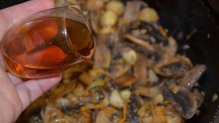 Рецепт паштета с каштанами и шампиньонами