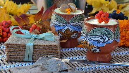 Рецепт паштета с каштанами и шампиньонами