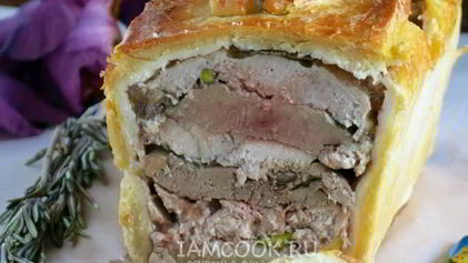 Рецепт Паштета в тесте