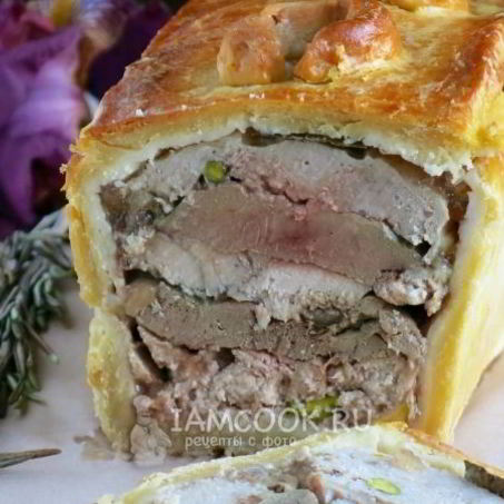 Рецепт Паштета в тесте