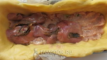 Рецепт паштета в тесте