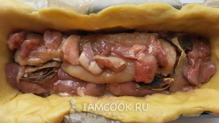 Рецепт паштета в тесте