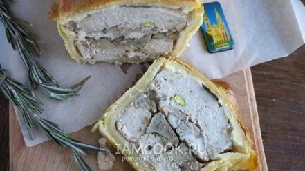 Рецепт паштета в тесте