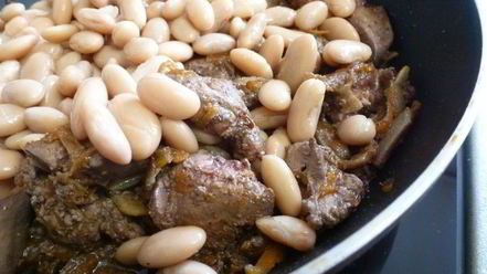 Рецепт печеночного паштета с фасолью