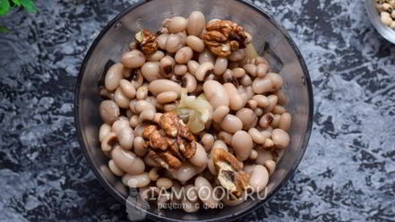 Рецепт постного паштета из фасоли с грибами