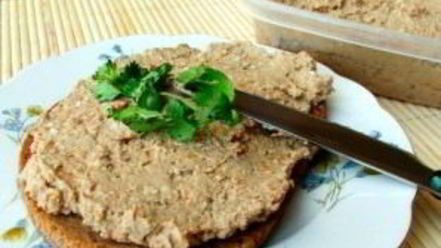 Рецепт постных паштетов