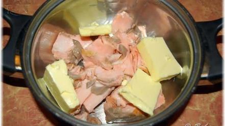 Рецепт рыбного паштета из семги