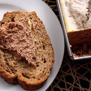 Рецепт Запеченного паштета из куриной печени