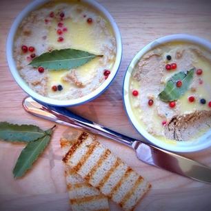 Рецепт Запеченного паштета из утиной печени