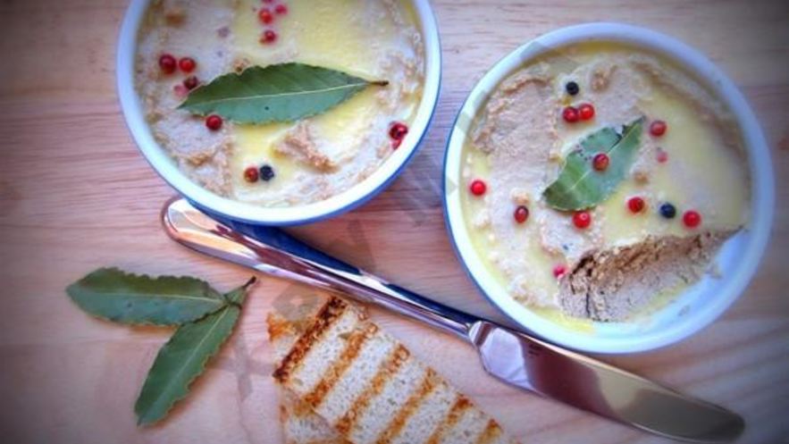 Рецепт запеченного паштета из утиной печени