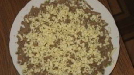 Рецепт новогоднего печеночного торта