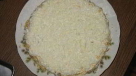 Рецепт новогоднего печеночного торта