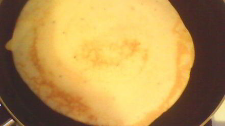 Рецепт печеночно-омлетного торт