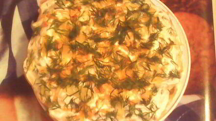 Рецепт печеночно-омлетного торт