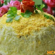 Рецепт Печеночного торта из свиной печени