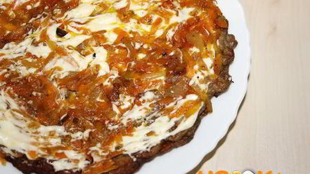 Рецепт печеночного торта из свиной печени