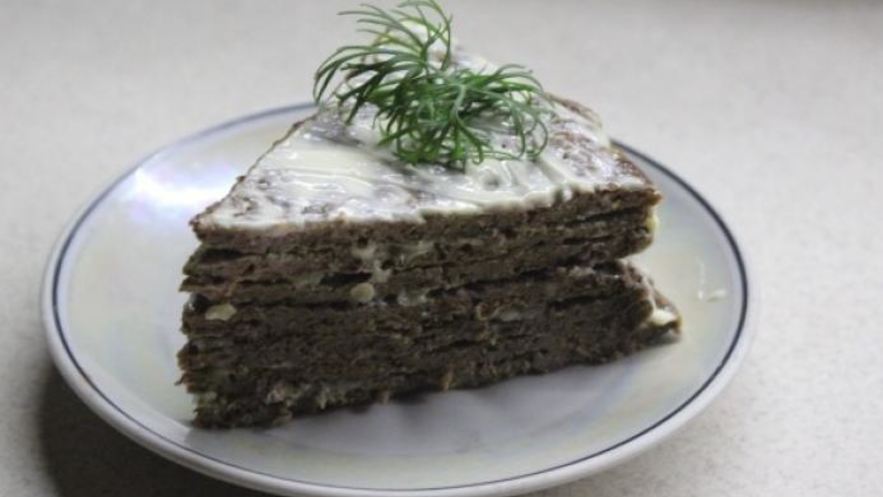 Рецепт печеночного торта классического