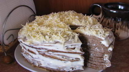 Рецепт Печеночного торта Нежность