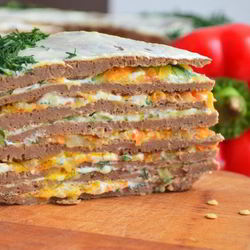 Рецепт Печеночного торта Освежающего