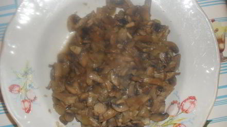 Рецепт печеночного торта с грибами