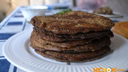 Рецепт печеночного торта с морковью и луком