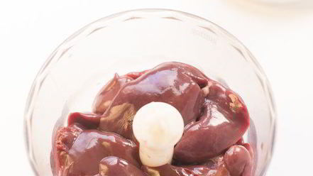 Рецепт печеночного торта с шампиньонами