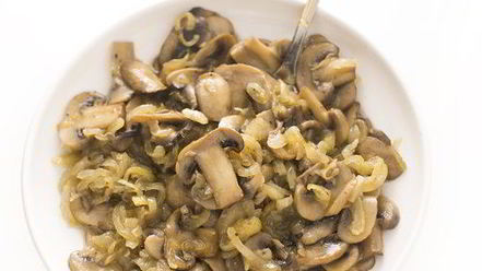 Рецепт печеночного торта с шампиньонами