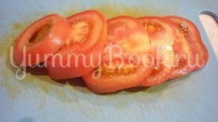 Рецепт печеночного торта с зеленью и помидорами