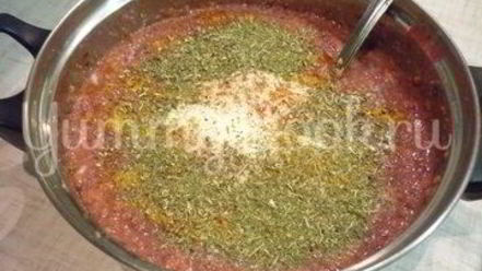 Рецепт печеночного торта с зеленью и помидорами