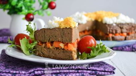 Рецепт печеночного торта в мультиварке